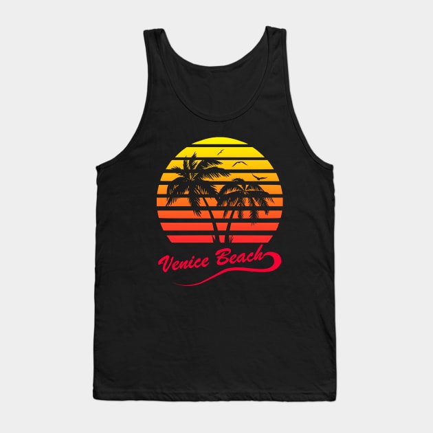 Venice Beach Tank Top by Nerd_art